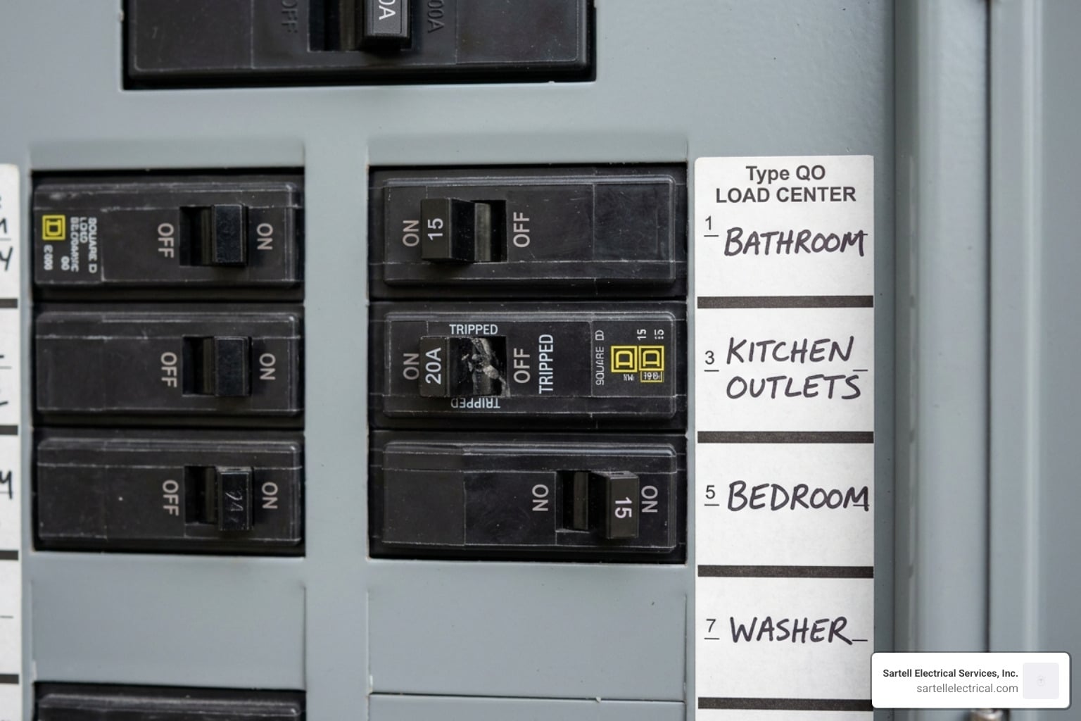 Circuit breaker tripping